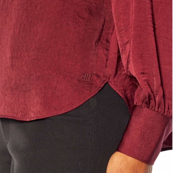 NWT Banana Republic Burgundy Long Sleeve
Satin Pullover - Picture 4 of 11